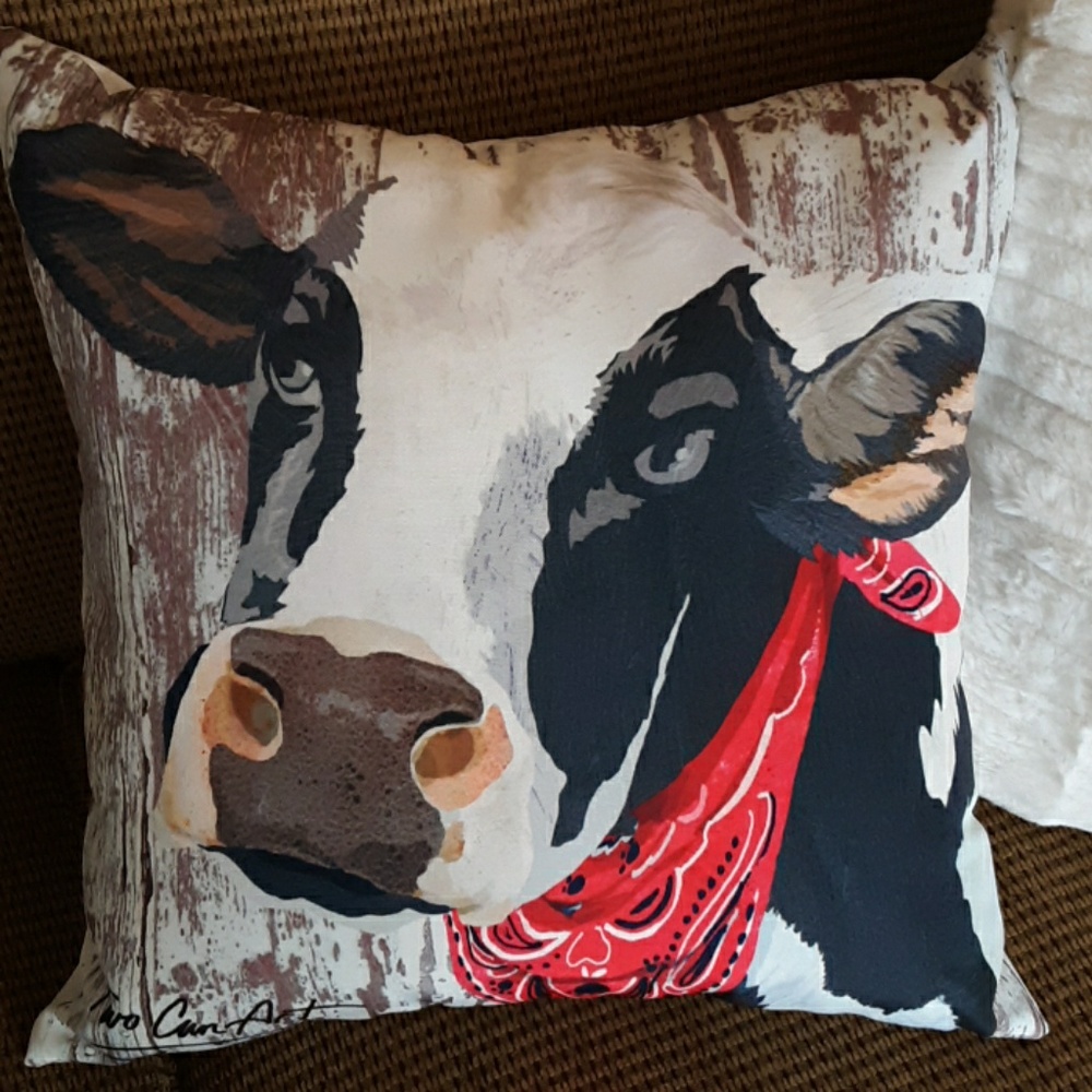 Cow pillow